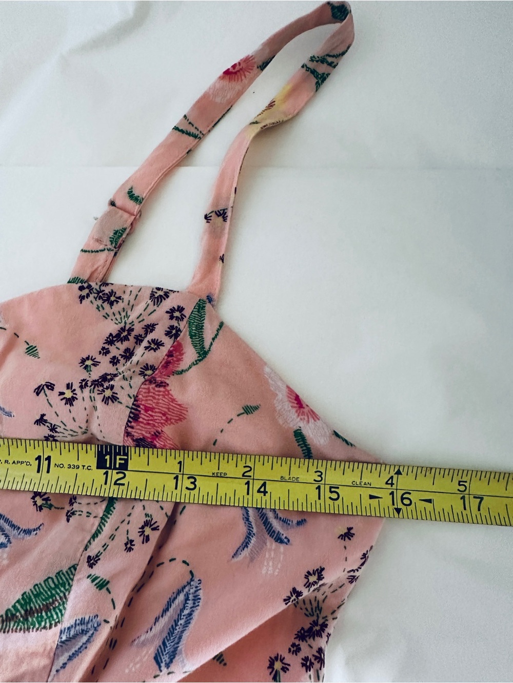 Old Navy Sundress- Medium Smocked  Blush Pink Floral - Picture 10 of 12